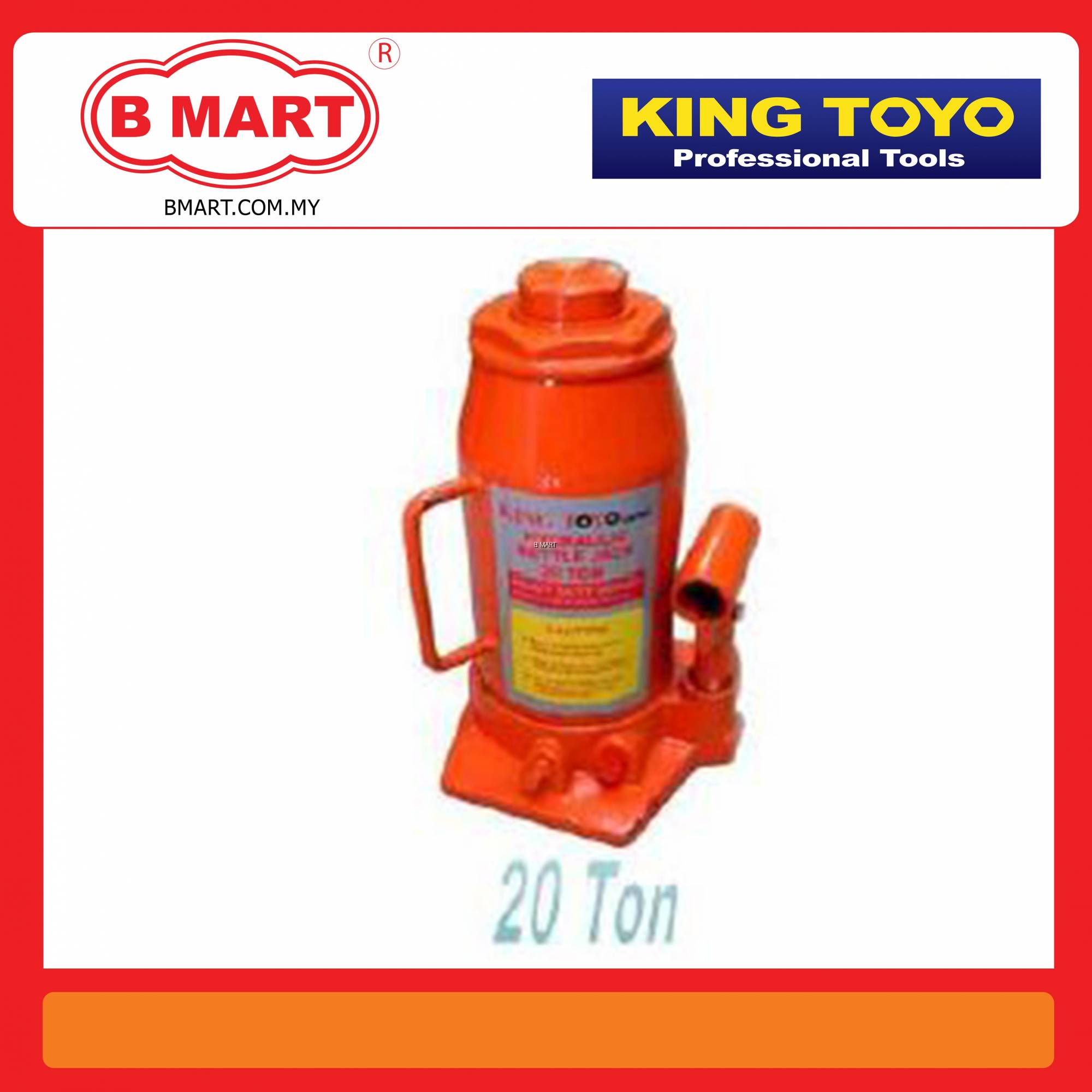 KING TOYO HYDRAULIC BOTTLE JACK 2TON/ 4TON/ 6TON/ 10TON/ 16TON/ 20TON