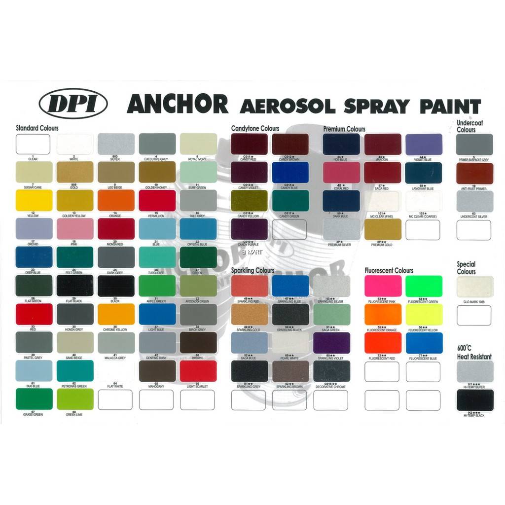 Anchor Aerosol Spray Paint 400ml