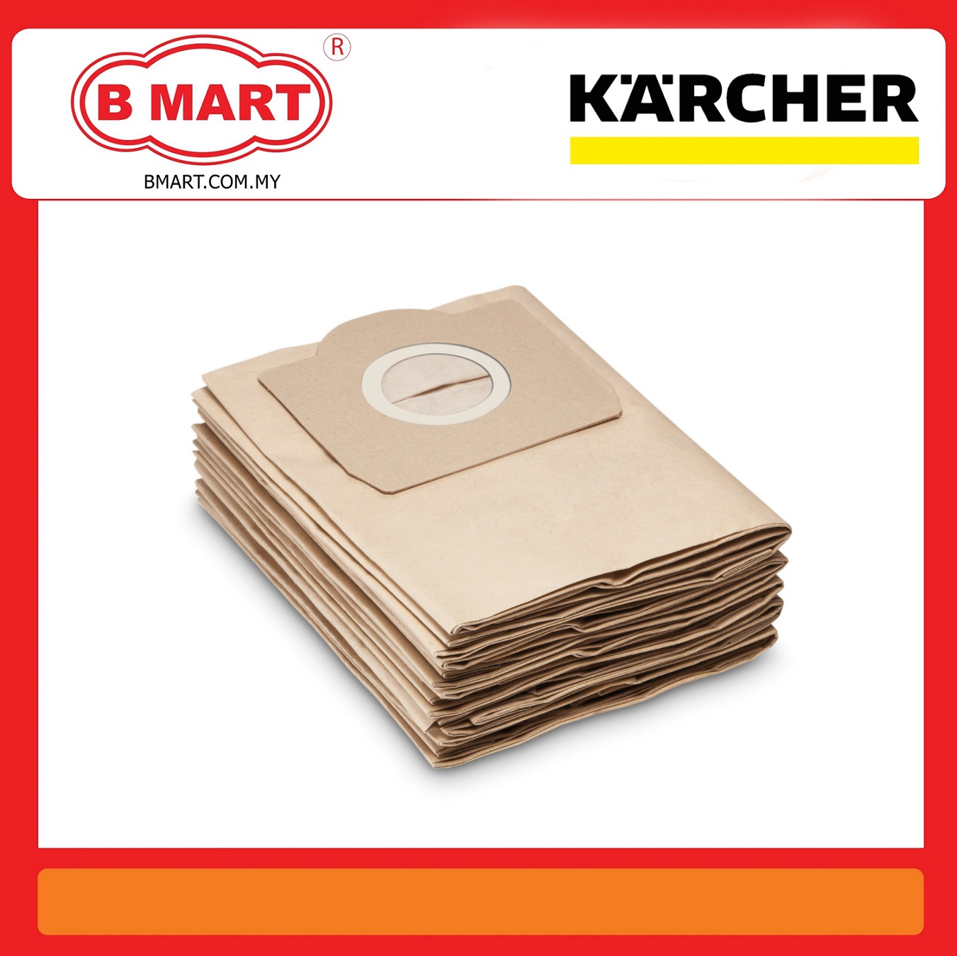 Karcher Vacuum Paper Filter Dust Bag for WD3/WD3 Premium/SE 4001 Vacuum